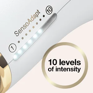 10 levels of intensity.