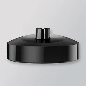 Braun charging station in black.