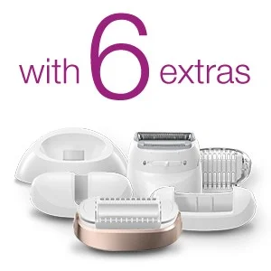 1 device. 6 extras