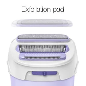 Exfoliation pad