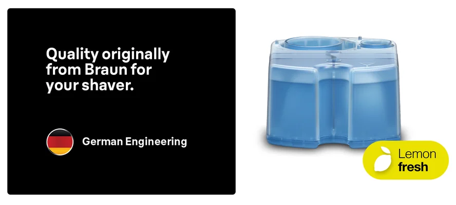 Image of cleaning cartridge with lemon fresh scent.
