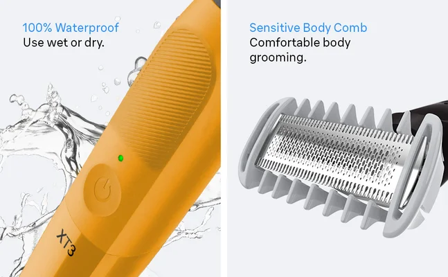 Waterproof Braun all in one Series XT 3, use wet or dry