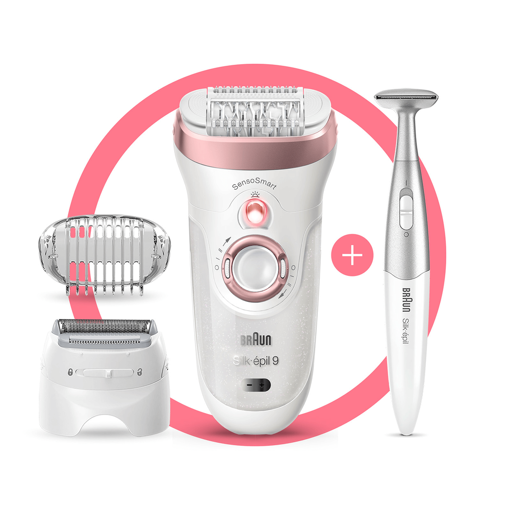 Silk-épil 9 - Epilator with Wider Head Image 1
