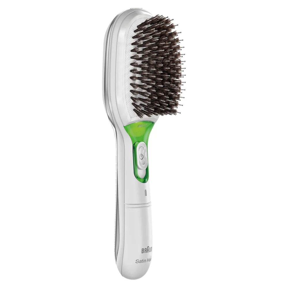 Braun BR750 Iontech Hair Brush - White Image 1