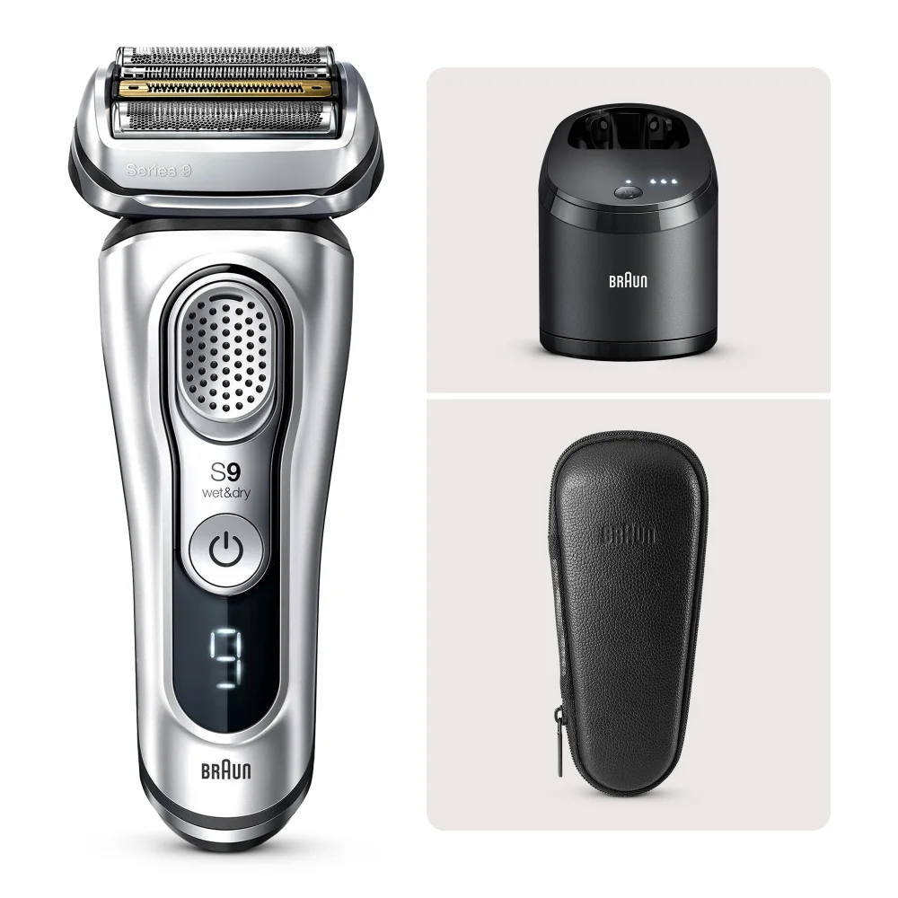 Braun Series 9 Shaver with SmartCare Center Image 1