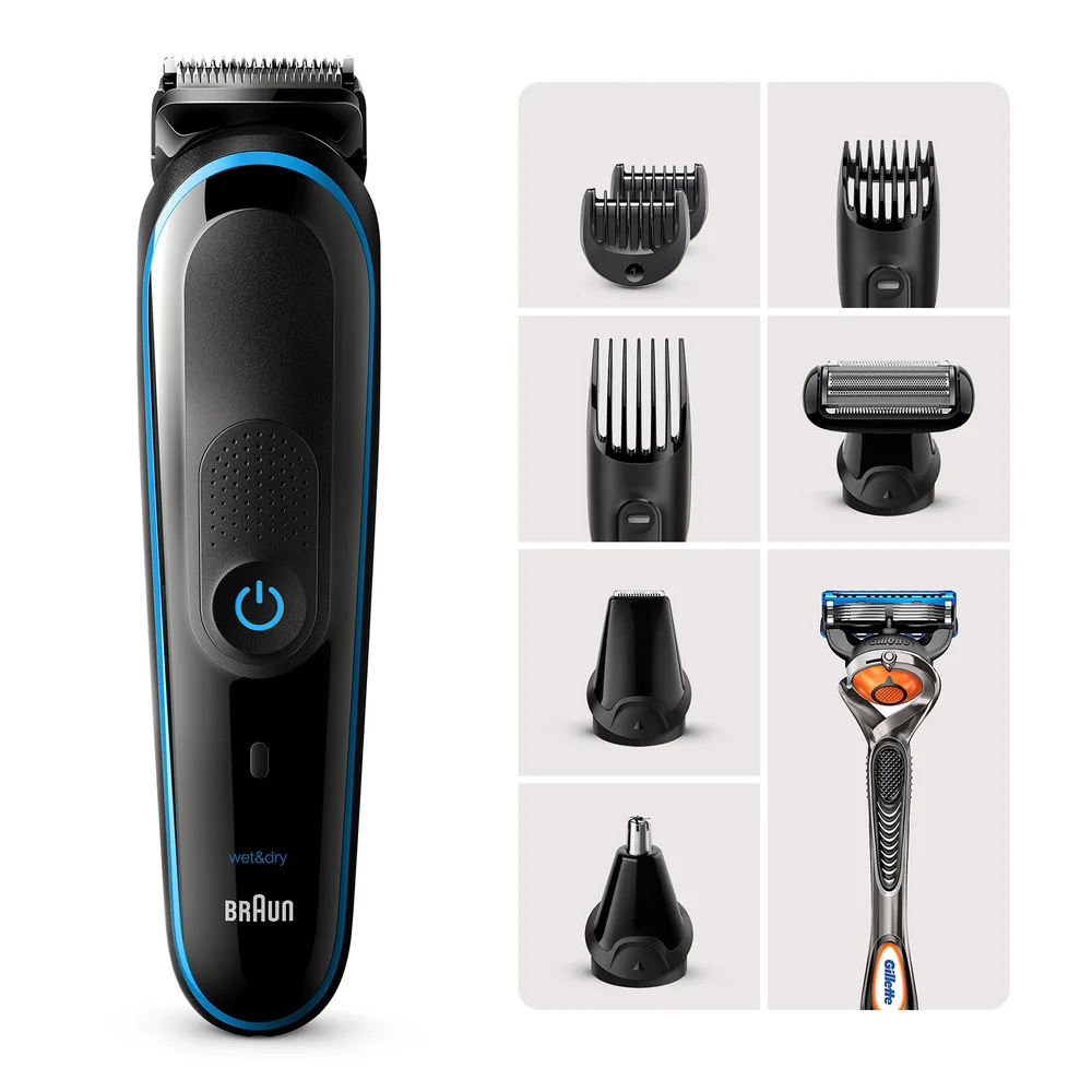 Braun All-in-One trimmer 5 MGK5280, 9-in-1 Grooming Kit Image 1