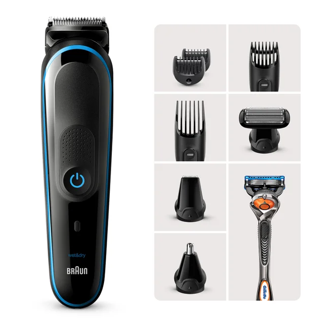 Braun All-in-One trimmer 5 MGK5280, 9-in-1 Grooming Kit