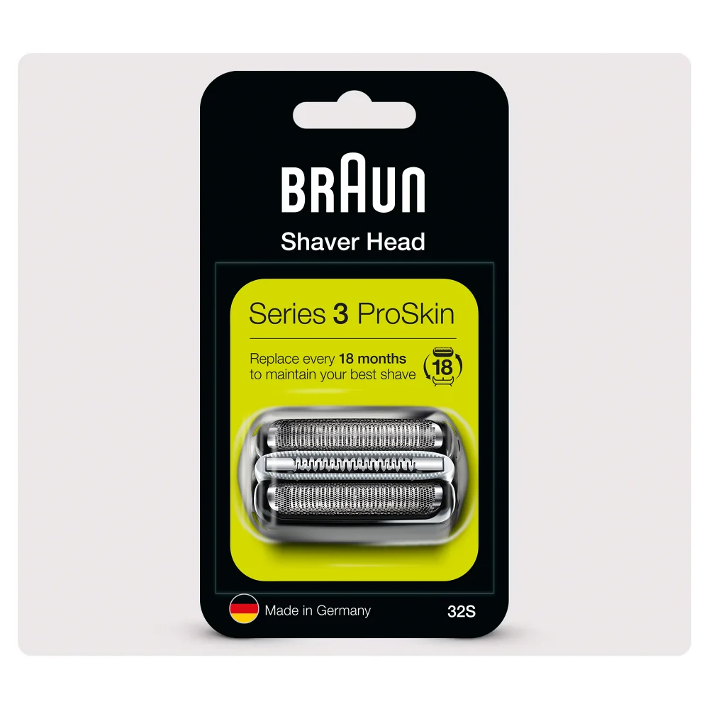 Braun Electric Shaver Head Replacement Series 3 32S Image 1