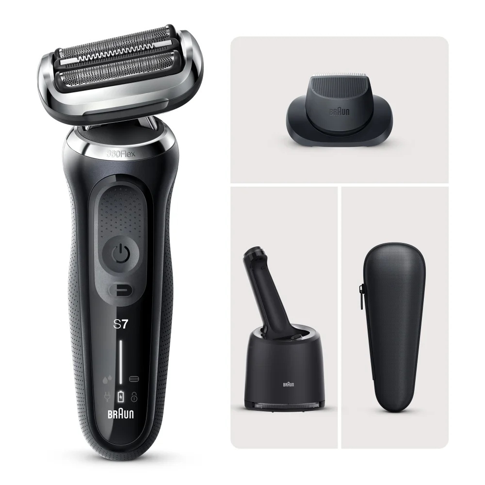 Braun Series 7 70-N7200cc Electric Shaver with SmartCare Center Image 1