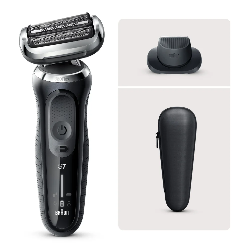 Braun Series 7 70-N1200s Electric Shaver with Beard Trimmer Attachment Image 1