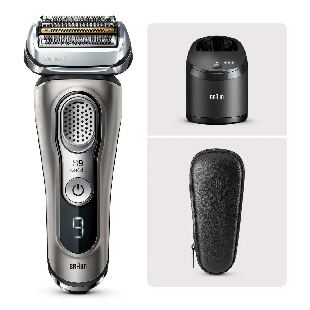 Braun Series 9 Shaver with SmartCare Center Image 1