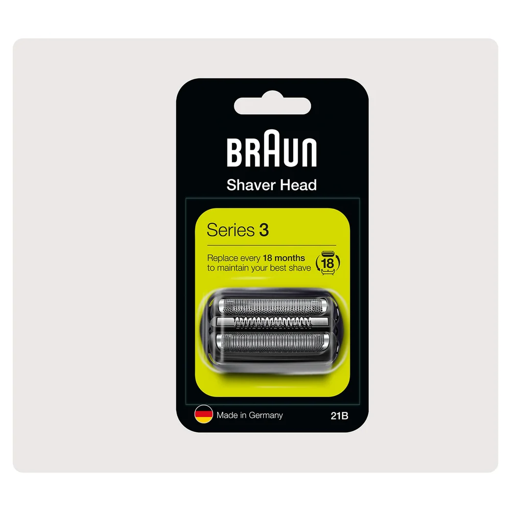 Braun Electric Shaver Head Replacement Series 3 21B Image 1