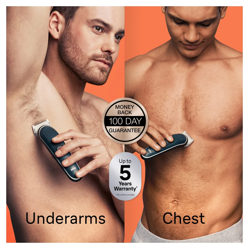 Braun Body Groomer Series BG5350 for Men Braun UK