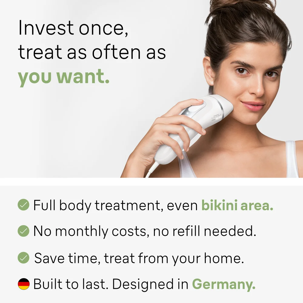 Braun Smart IPL, Silk·Expert Pro 5: At Home Laser Hair Removal For