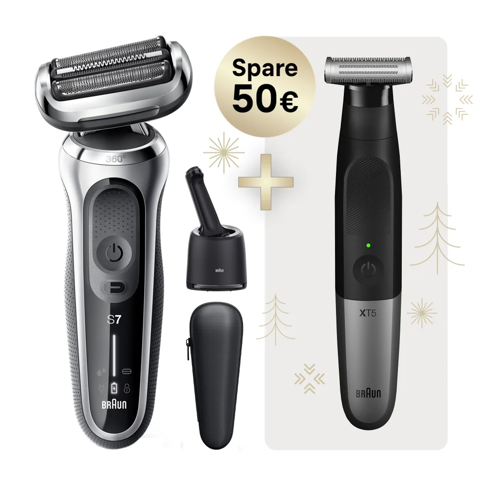 Braun Shaver 71-S7200cc with Braun Series XT5100 Image 1