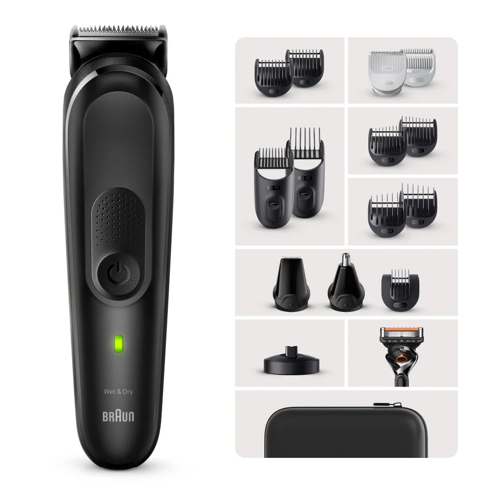 Braun All-In-One Style Kit Series 7 MGK7491, 17-in-1 Grooming Kit Image 1