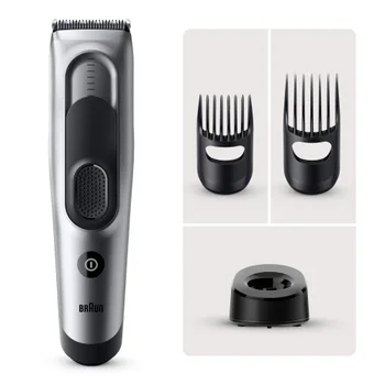 Braun Hair Clipper Series 7 HC7390, 17 Length Settings & Charging Stand