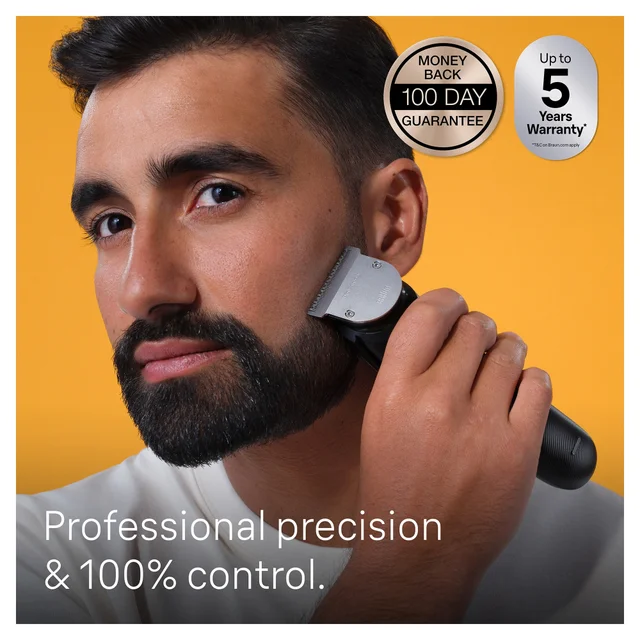 Braun Beard Trimmer Series 9 BT9441 with Barber Tools