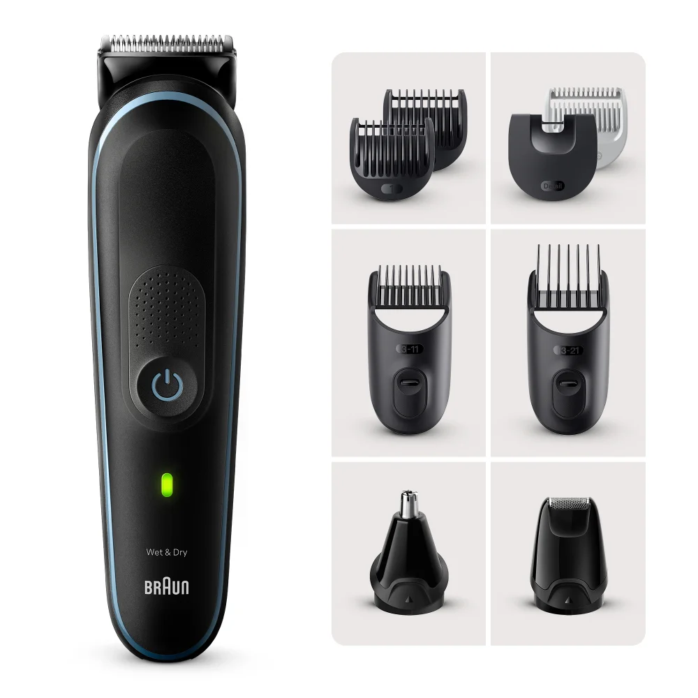 Braun All-in-One Style Kit Series 5 MGK5411, 9-in-1 Kit, Hair & Beard Image 1