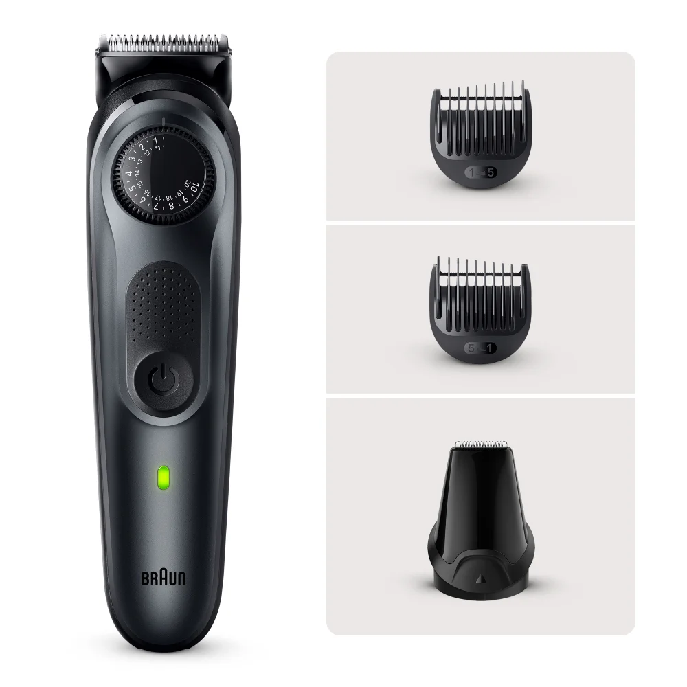 Braun Beard Trimmer Series 5 BT5450, Trimmer With Styling Tools Image 1