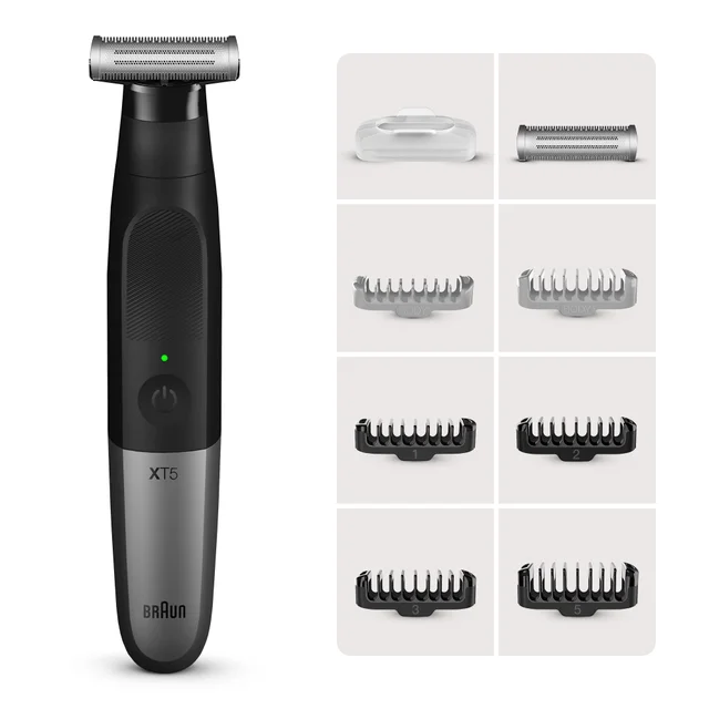 Braun Series X XT5270 Beard Trimmer & Body Shaver for Face & Body Hair
