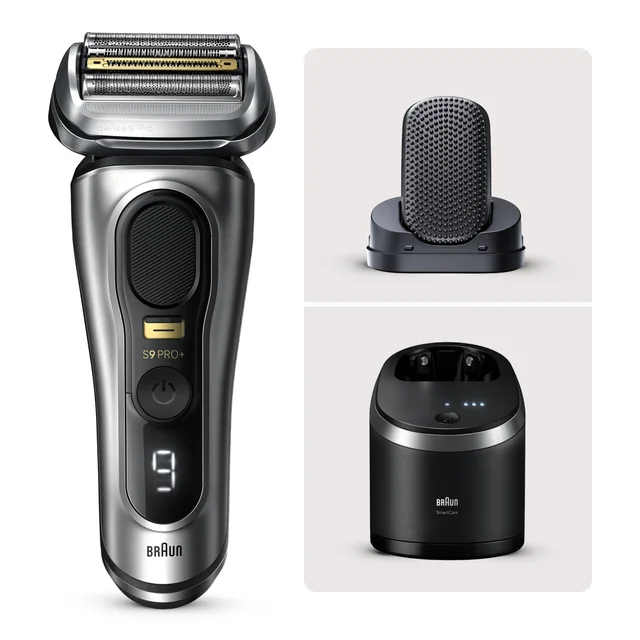 Braun Series 9 PRO+ 9597cc Electric Shaver, ProComfort Head & SmartCare center