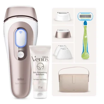 Braun Bundle: IPL Skin i·expert Pro 7 PL7387 Pubic Hair Set