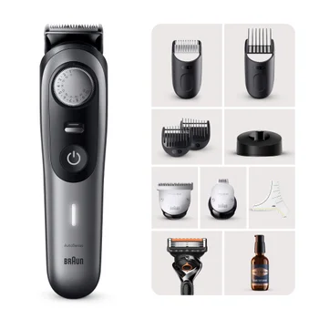 Braun Bundle: Beard Trimmer 9 BT9420 & King C. Gillette Beard Thickener