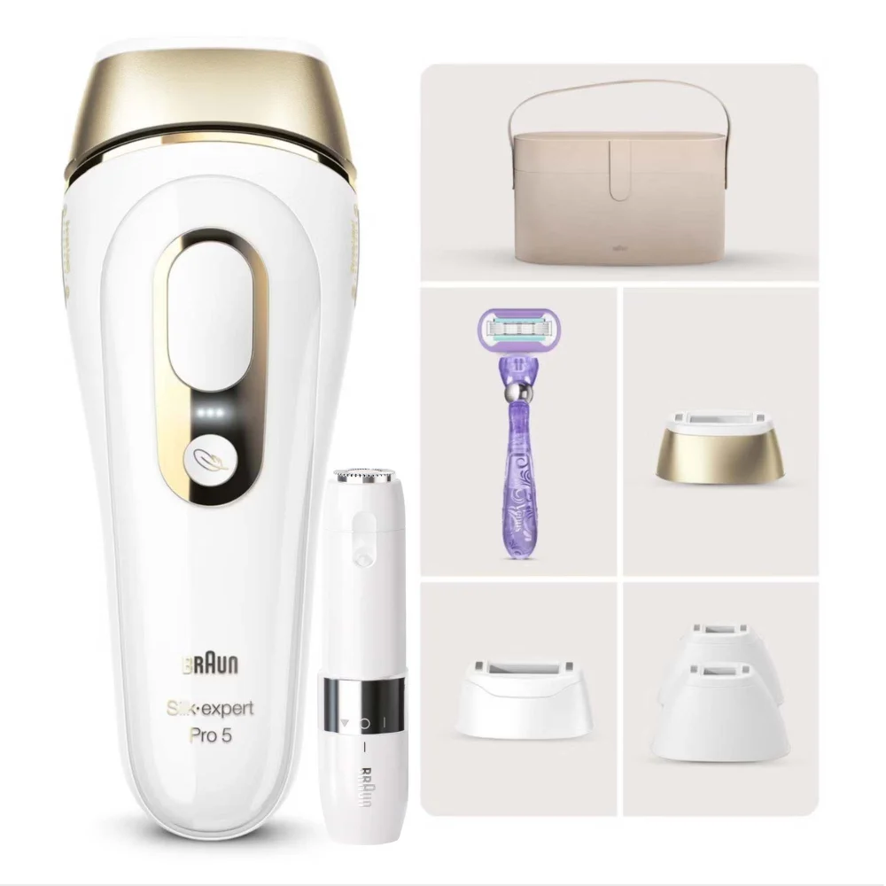 Braun Bundle: IPL Silk·expert Pro 5 PL5347 Beauty Set and Face FS 1000 Image 1