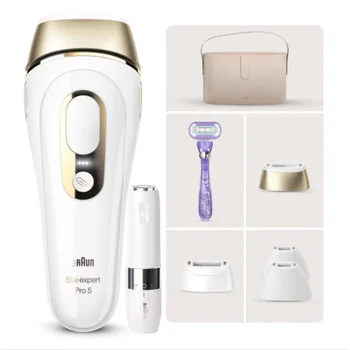 Braun Bundle: IPL Silk·expert Pro 5 PL5347 Beauty Set and Face FS 1000