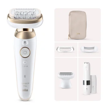 Braun Bundle: Silk-épil Series 9 Flex 9-041 3D Epilator & Face FS1000