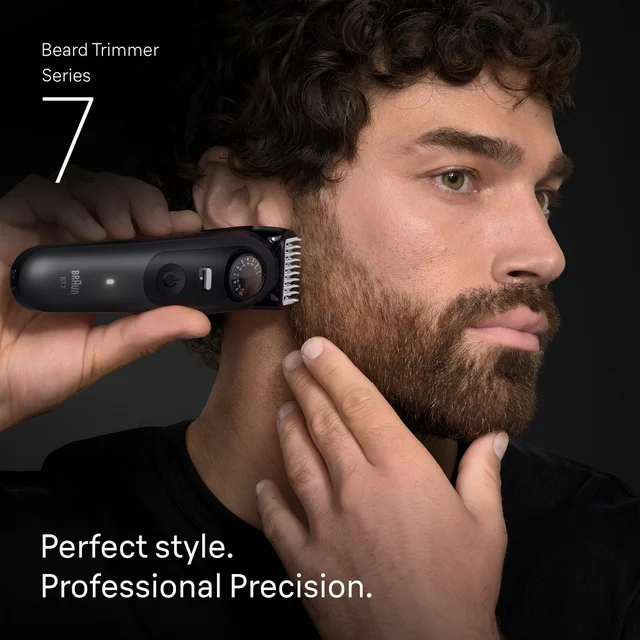 Braun Series 7 Beard Trimmer for professional precision and perfect style.