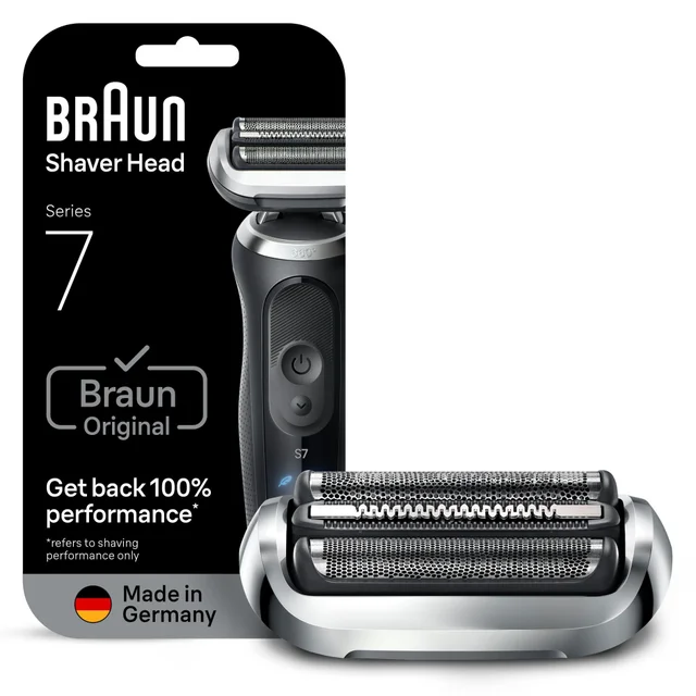 Braun Series 7 74S Electric Shaver Head Replacement - Cardboard Pack