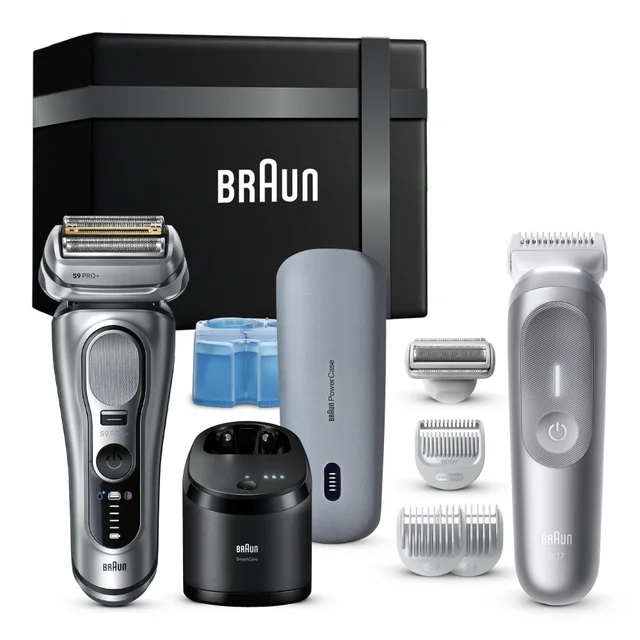 Braun Gift Box: Electric Shaver Series 9 PRO+ & BG7550