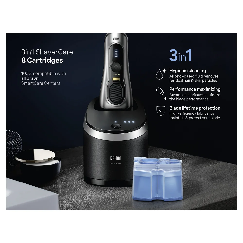 Braun SmartCare Cleaning Cartridges CCR Pack 8+2