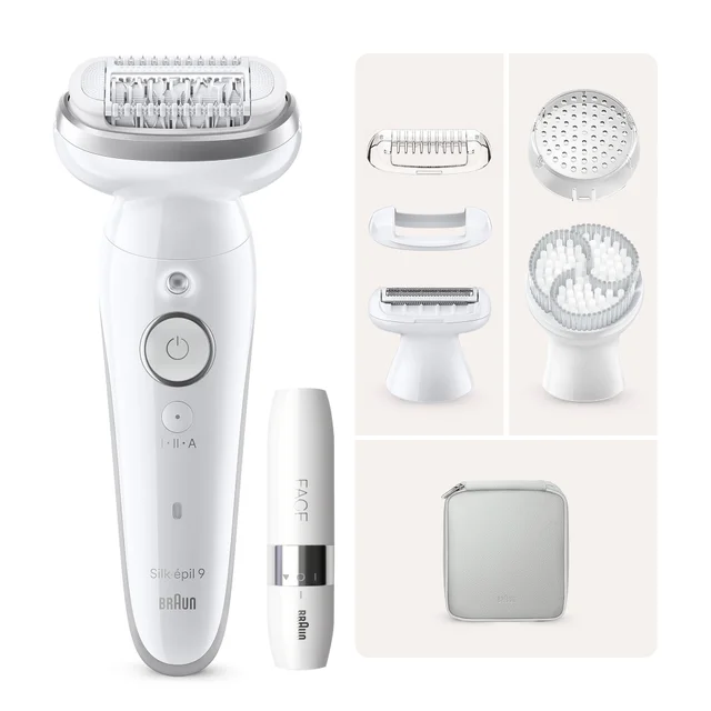 Braun Bundle: Silk-épil Series 9 9-061 Epilator & Face FS1000