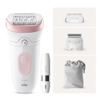 Braun Bundle: Silk-épil Series 7 7-030 Epilator & Face FS1000