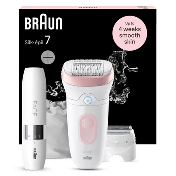 Braun Bundle: Silk-épil Series 7 7-030 Epilator & Face FS1000