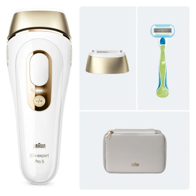 Primary Image showing components of Braun IPL Silk·expert Pro 5 PL5052