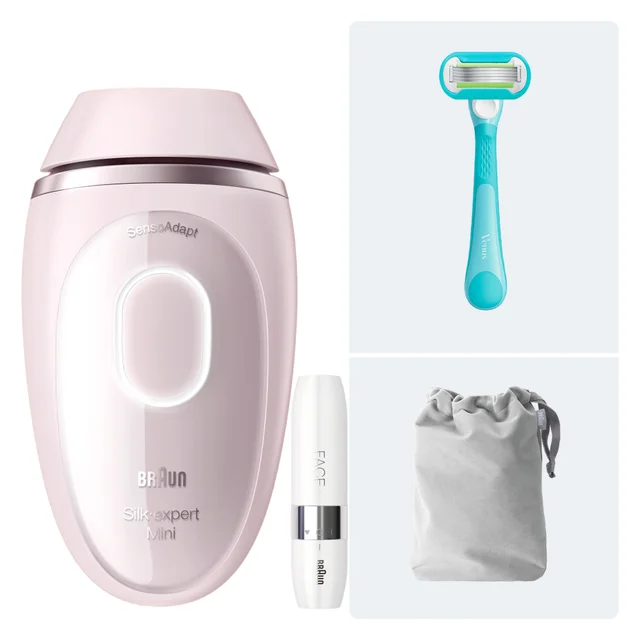 Primary Image showing components of Braun IPL Silk·expert Mini PL1112