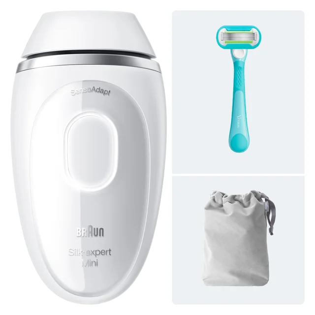 Primary Image showing components of Braun IPL Silk·expert Mini PL1114