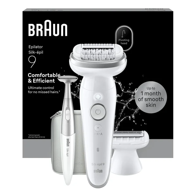Braun Silk-épil Series 9 9-241 Women's Epilator for Lasting Smoothness