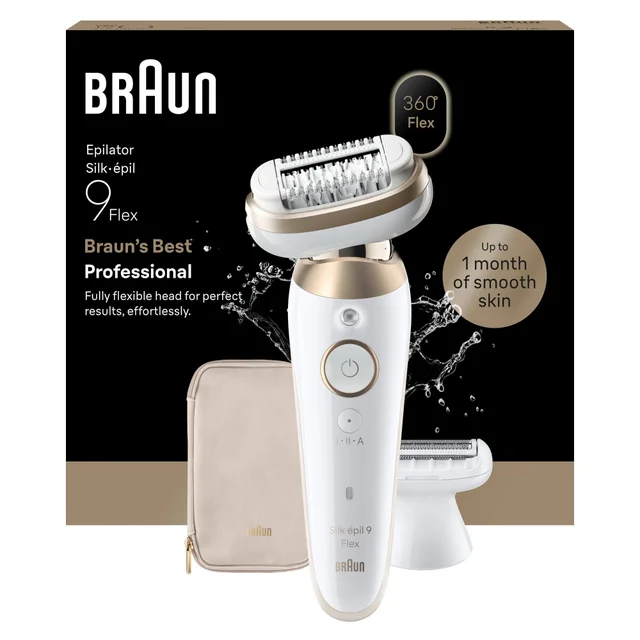 Braun Silk-épil Series 9 Flex 9-030 3D Women Epilator for Hair Removal