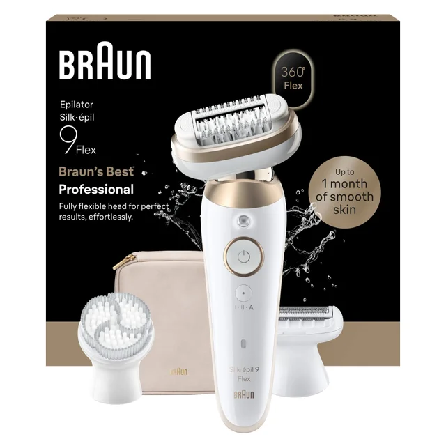 Braun Silk-épil Series 9 Flex 9-060 3D Women Epilator for Hair Removal