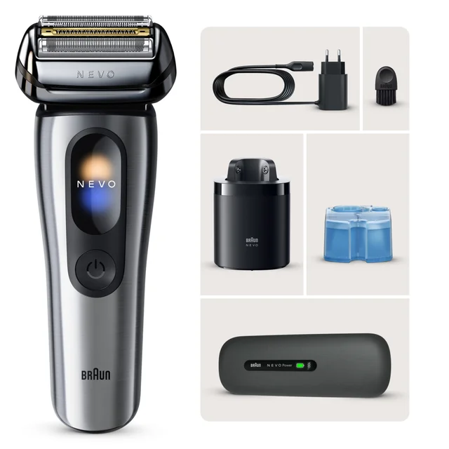 Primary Image showing components of Braun Nevo 17000C Electric Shaver