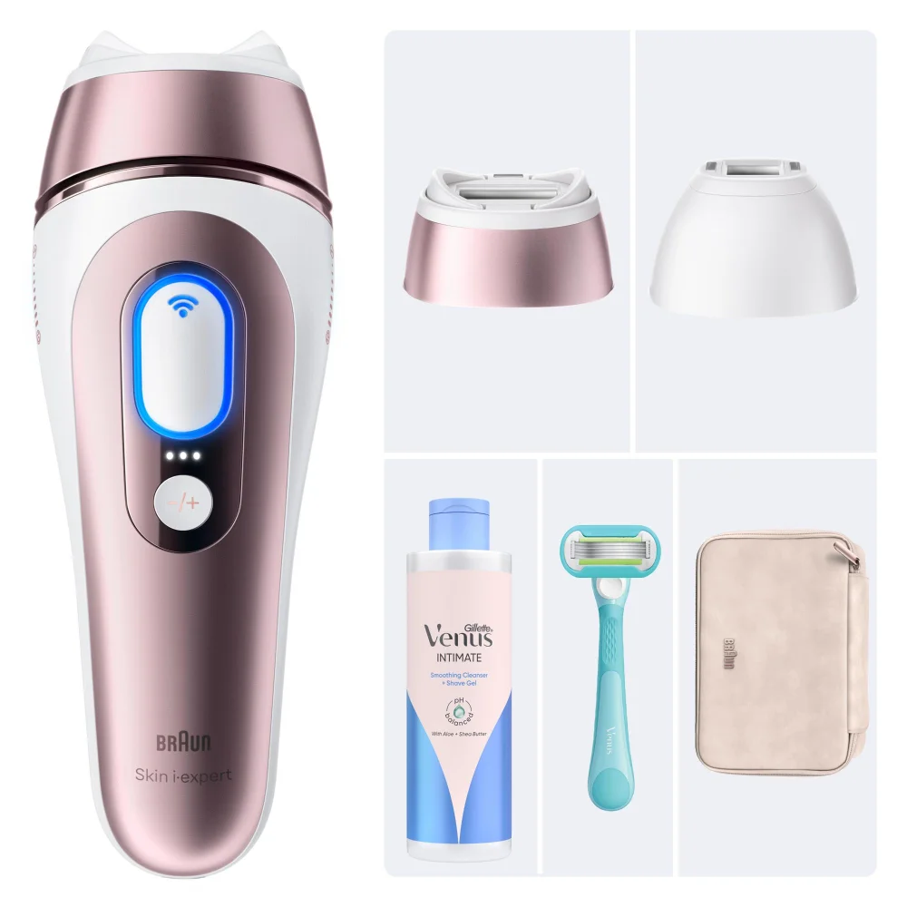 Braun Bundle: IPL Skin i-expert Pro PL7211 & Gillette Venus 2-in-1 Cleanser + Shave Gel Image 1