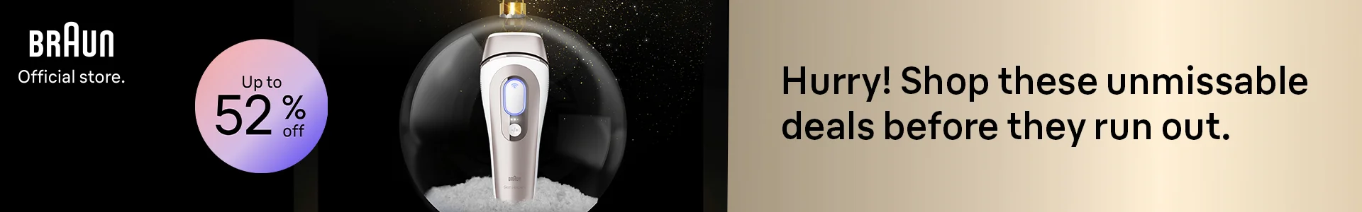 Up to 52% off hurry shop these unmissable deals before they run out