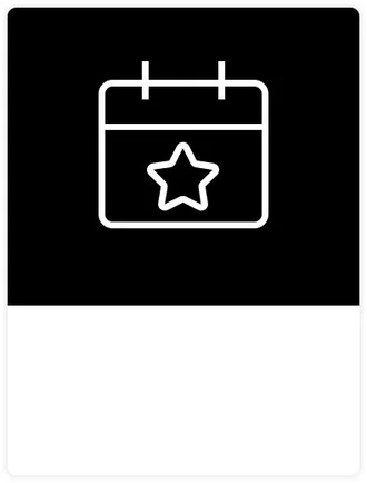 Split the cost with Braun - black box with white calendar