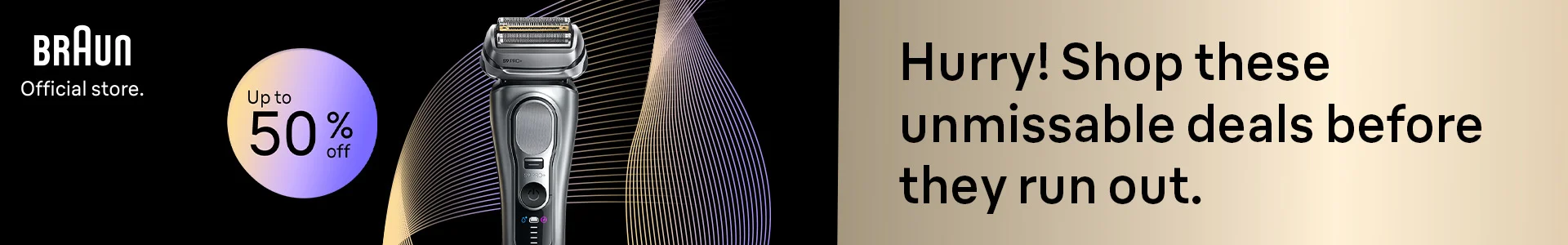 Up to 50% off Hurry Shop these unmissable deals before they run out