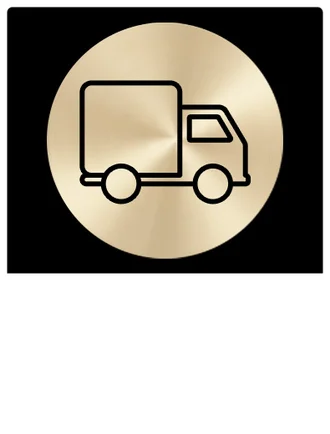 Order before 1AM for next/same day delivery - black box with white fast delivery cube - Fast delivery